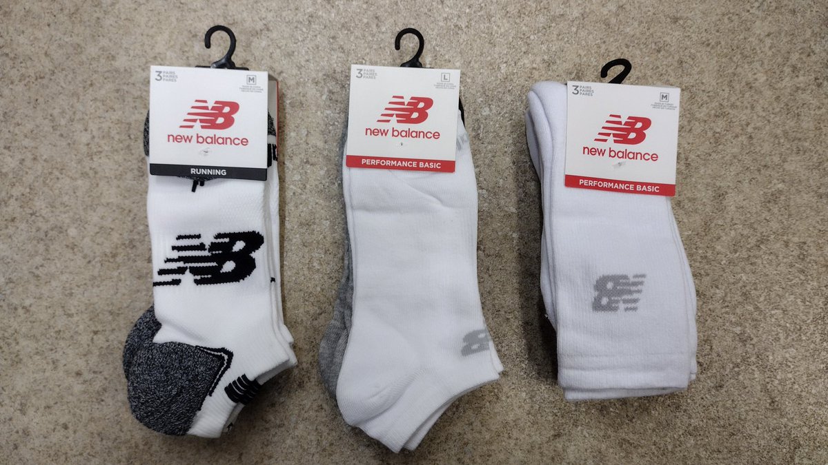 #newbalance socks now in.  #running #leisure #tennis #squash #tabletennis #fitness #sportssocks