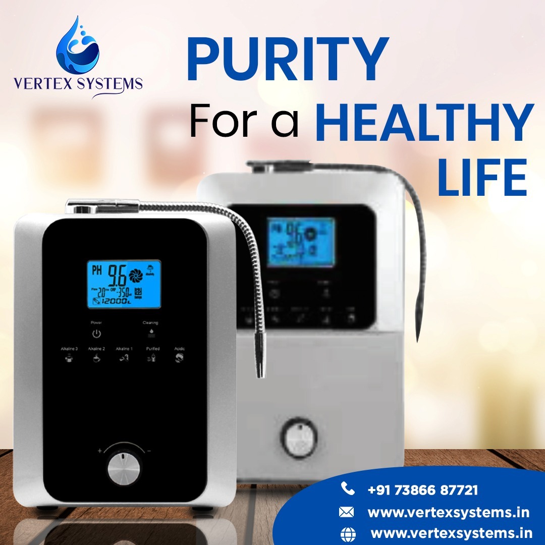Vertexsystems1's tweet photo. 𝐏𝐔𝐑𝐈𝐓𝐘 𝐅𝐎𝐑 𝐀 𝐇𝐄𝐀𝐋𝐓𝐇𝐘 𝐋𝐈𝐅𝐄
Vertex system uses the latest technology to purify water and eliminate all diseases and supply pure water which is good for health. 
For more details visit:-
☎Call- +91 7386687721
📨Email-vertexsystems.hyd@gmail.com https://t.co/uzlFC6ibnv