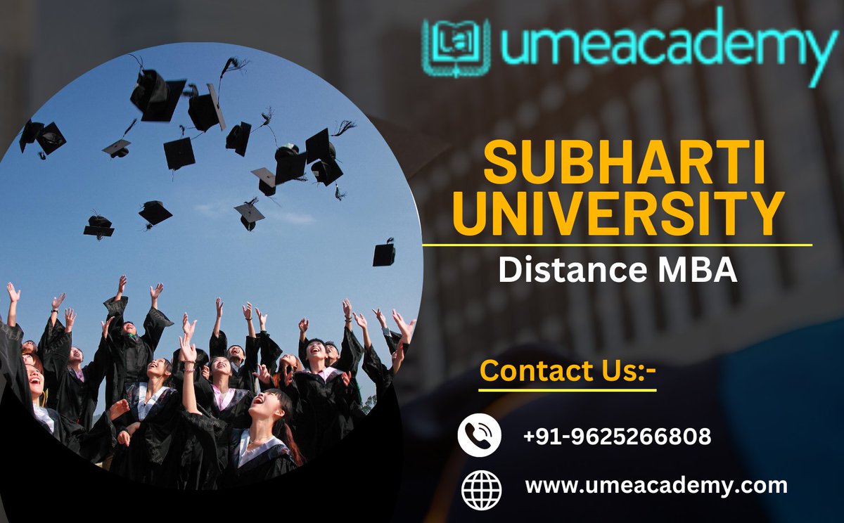 SManntech's tweet photo. Subharti University Distance MBA Procedure
For More Detail: -https://t.co/jG05Re3c7q
#education #Students #SumbulTouqeerKhan #BringBackExampur #Mumbai #admissions2023 https://t.co/W47trrTHFb