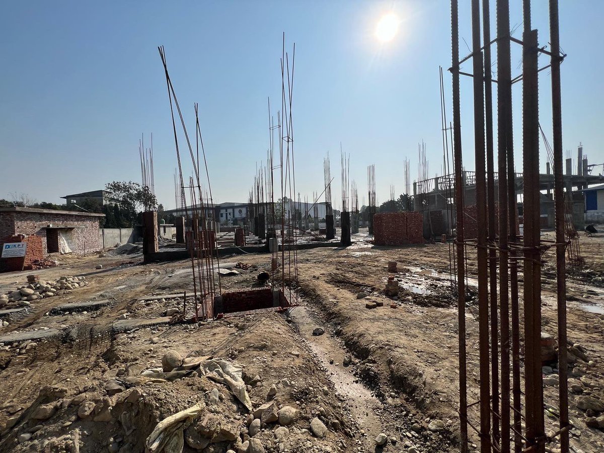PpPiping's tweet photo. Finally the Construction is taking shape after a long hiatus of 1 year. India’s Largest PP-R Pipes & Fittings Manufacturing Facility to be Operational with a Bang with some of the World Leading Facilities #kptpipes #kptpipingsystem #pprpipes #pprpipe #architect #architecture https://t.co/3XZTtMGEVD