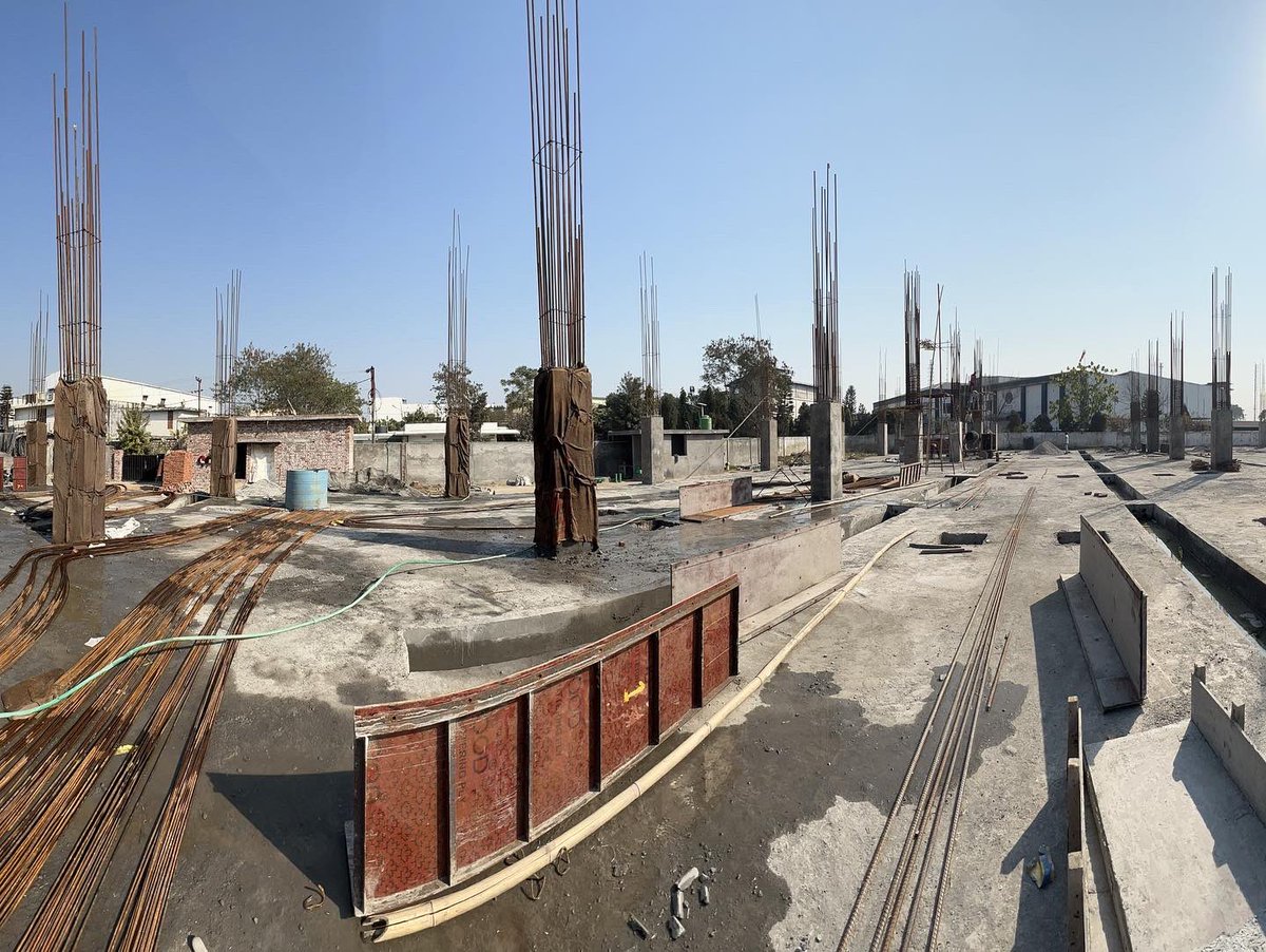 PpPiping's tweet photo. Finally the Construction is taking shape after a long hiatus of 1 year. India’s Largest PP-R Pipes & Fittings Manufacturing Facility to be Operational with a Bang with some of the World Leading Facilities #kptpipes #kptpipingsystem #pprpipes #pprpipe #architect #architecture https://t.co/3XZTtMGEVD