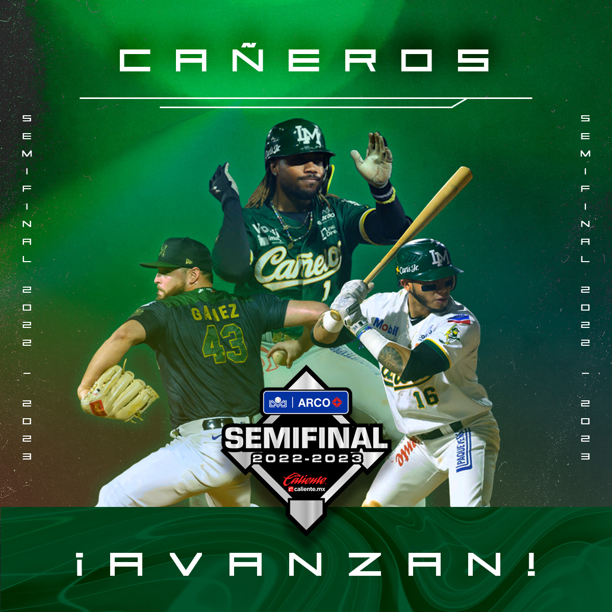 AVANZAN LOS MOCHITENSES🔥👏

Los <a href="/verdesxsiempre/">Cañeros de Los Mochis</a> ganan su serie de Playoffs 4-1 y son el primer equipo en clasificar a las semifinales 🎋😎

#LigaARCO ⚾️