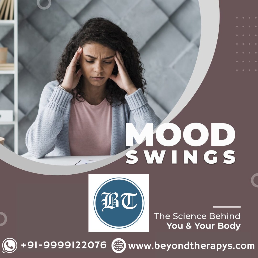 BeyondTherapy7's tweet photo. What are mood swings? Basically, mood swings refer to a person’s change in emotions or mood from one situation or event to another.
Visit our website: https://t.co/YVF8qasriD
WhatsApp: +91-99991 22076
Email: info@beyondtherapys.com
#beyondtherapys #moodswing #moodswingcounselling https://t.co/XFbooVA4yi