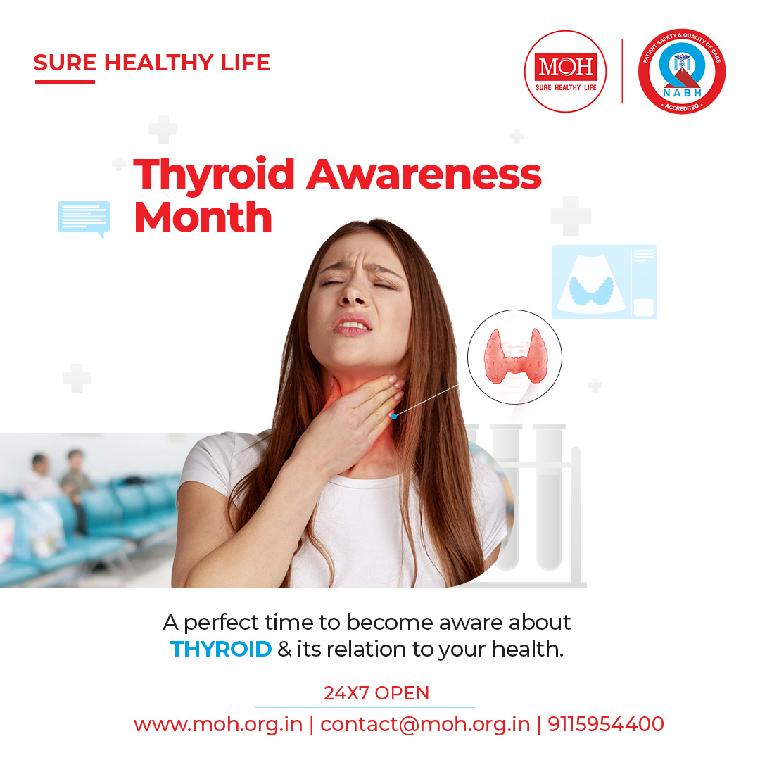 Thyroid Awareness Month!

Show your support for the cause and give what you can to help save lives.✨

We at MOH, ensure Sure Healthy Life!🍀

#Moh #cancerresearch #cancerhospital #cancerresearch #cancerhospitalludhiana #thyroidhealth #thyroidawareness #ThyroidAwarenessMonth