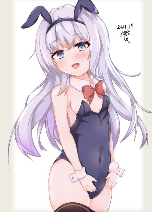 🧢🐰「司令官、うさぎさんだよ。」 