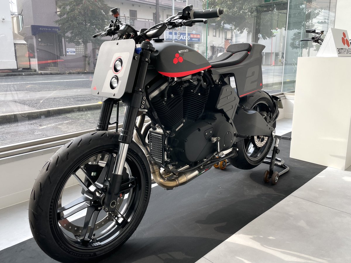 lapoderosa_jp's tweet photo. 愛媛県松山市のhoopsmotorbuildさんで #bottpower 見てきました!
#buell #xsr900 https://t.co/mQOSjSwf6c