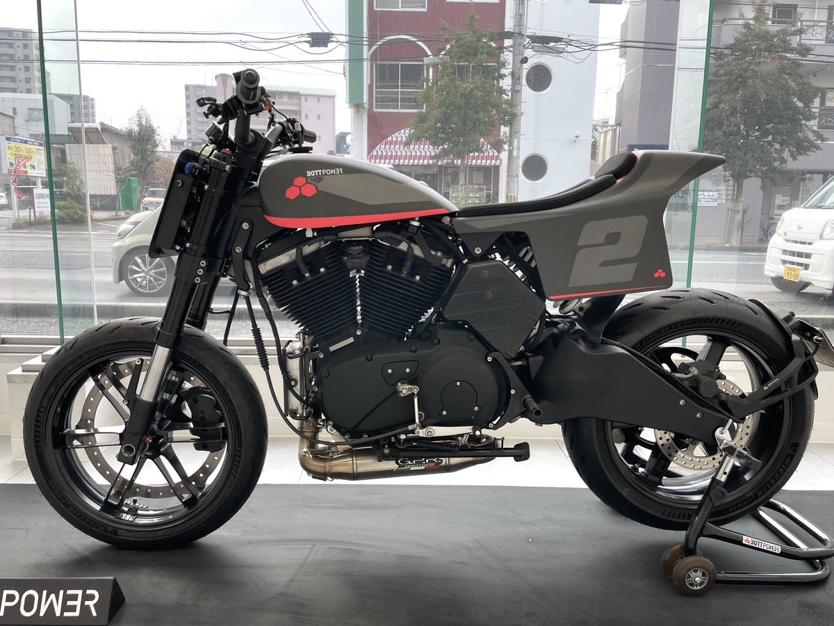 lapoderosa_jp's tweet photo. 愛媛県松山市のhoopsmotorbuildさんで #bottpower 見てきました!
#buell #xsr900 https://t.co/mQOSjSwf6c