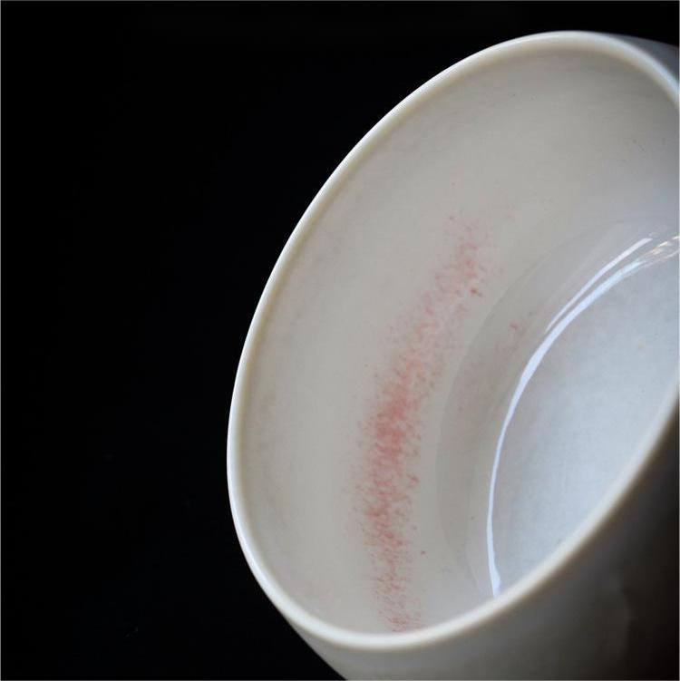 Glazed interior with pink inner circle scattered for added interest.
Participate in the pinned post to get it for FREE
.
.
.
Flash Sale $15.99 - ENDS SOON 
Click the Link in our Bio @KimKiln_OF 

#handmade #handwritten #tealover #teacupclub #teatime #ceramic