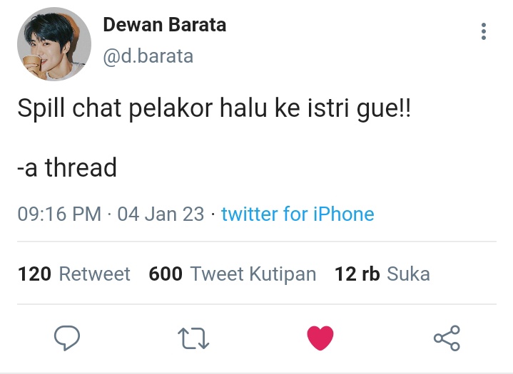 Darah Pelacur part 2

What if; #DewanElea 
Jaehyun few tweets au, by boo