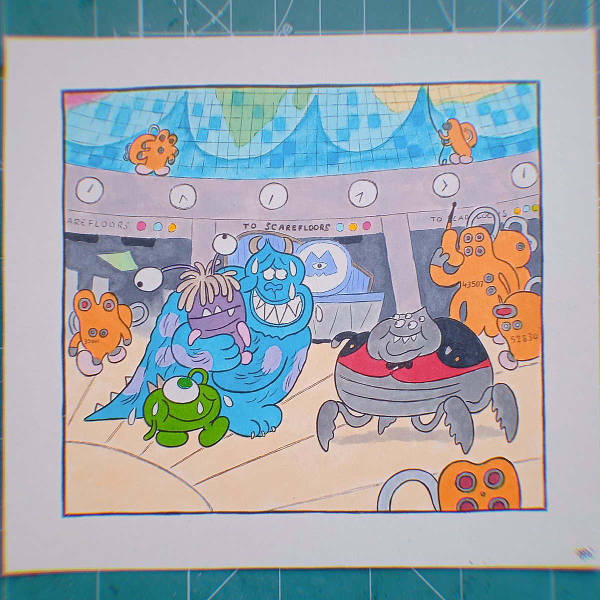 georgemager's tweet photo. 👹🚪🏭
#monstersinc #pixar #fanart https://t.co/GOalF5IMOa