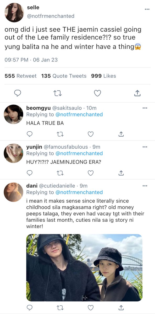 pagkatakipsilim's tweet photo. LESS THAN THREE
— a #nomin filo au

everybody always assumes jm’s closeness with the lee family has something to do with wt; what they do not know is that it’s actually jn– the girl’s older brother https://t.co/9XE21e3Ui3