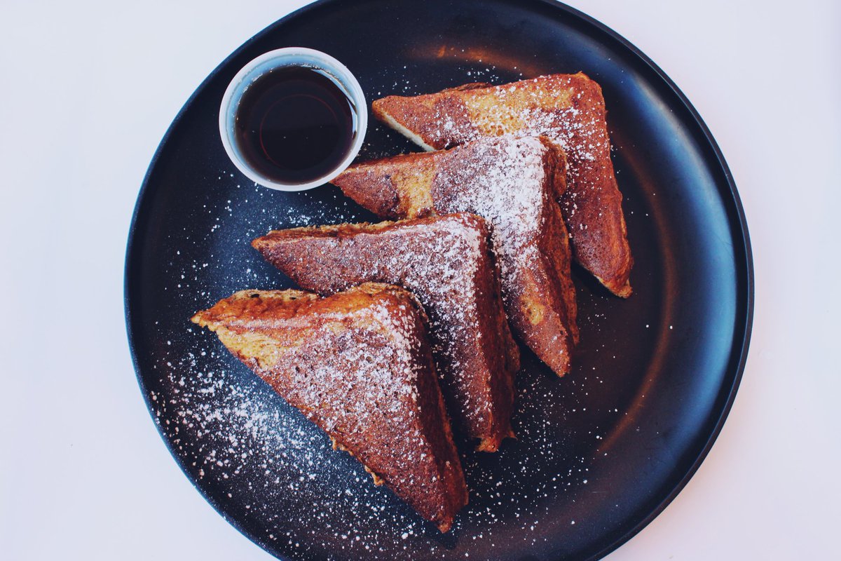 Htf can this be #vegan? @justegg is how. Just $5 if you order before noon this weekend. At All Day Vegan Cafe inside Honeybee Burger Mid-City location.