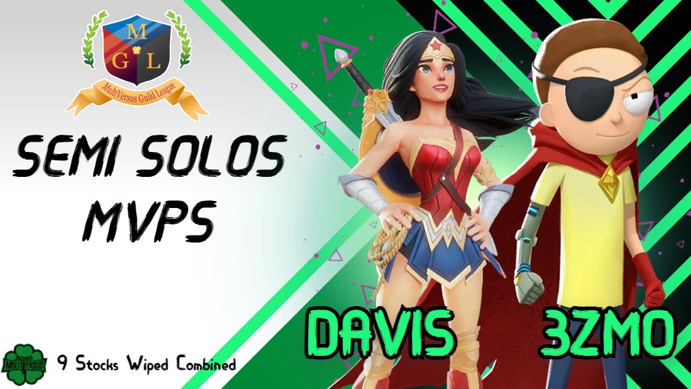 Our 2 Mvps of <a href="/MVSGuildLeague/">MultiVersus Guild League</a> , Thank you For The Opportunity and Thanks To Everyone Cheering us on , We will Get Them Next Time. <a href="/DavisMVStv/">Davis</a> @3zmoe are our MVPS #MultiVersus