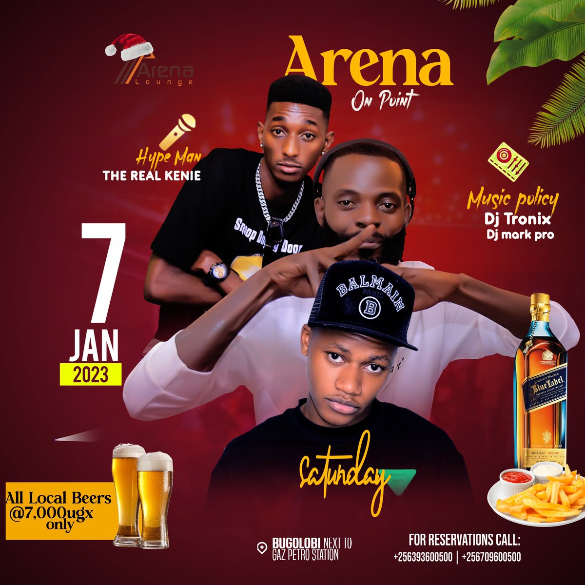 ArenaBugoloobi's tweet photo. The weekend is upon us and we got nothing that can hinder our party for we are already in moods,everything is set for #ArenaOnPoint so mujje tusimbule tonight https://t.co/5uKCjjxqdu