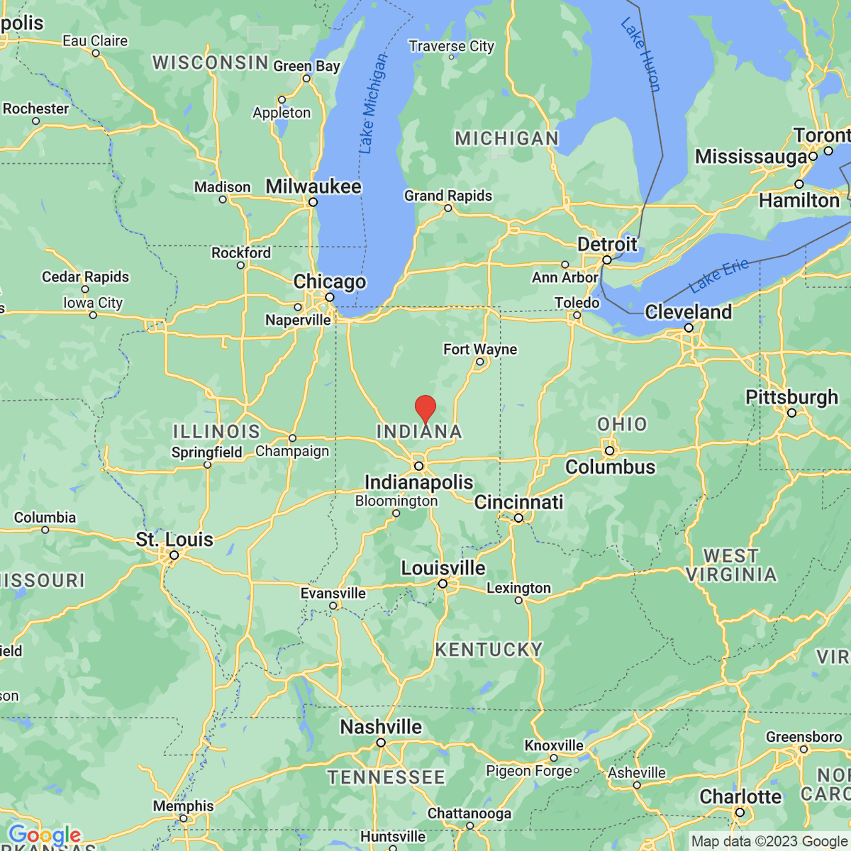 New town every hour on Twitter "Tipton, Indiana Population 6,348