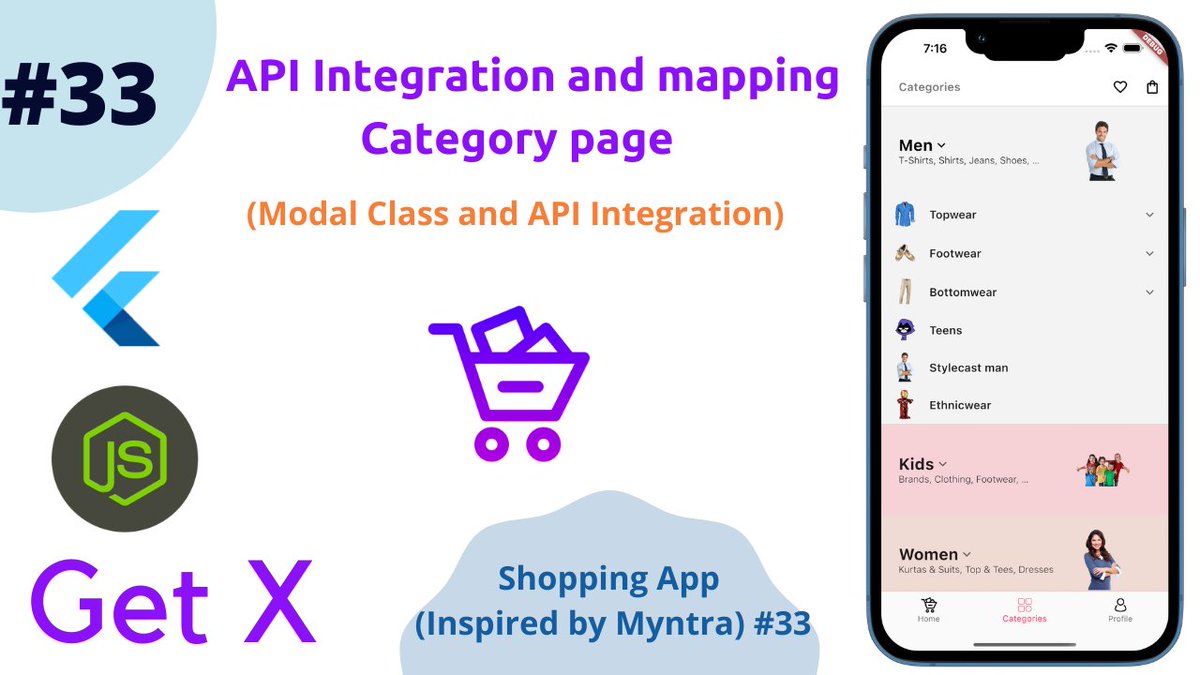 DevStack06's tweet image. Flutter - API Integration and mapping Category page || Shopping APP #33
Link: youtu.be/Vh9fgwftJSY
#appdev #flutter #fullstack #javascript #mongodb #nodejs
