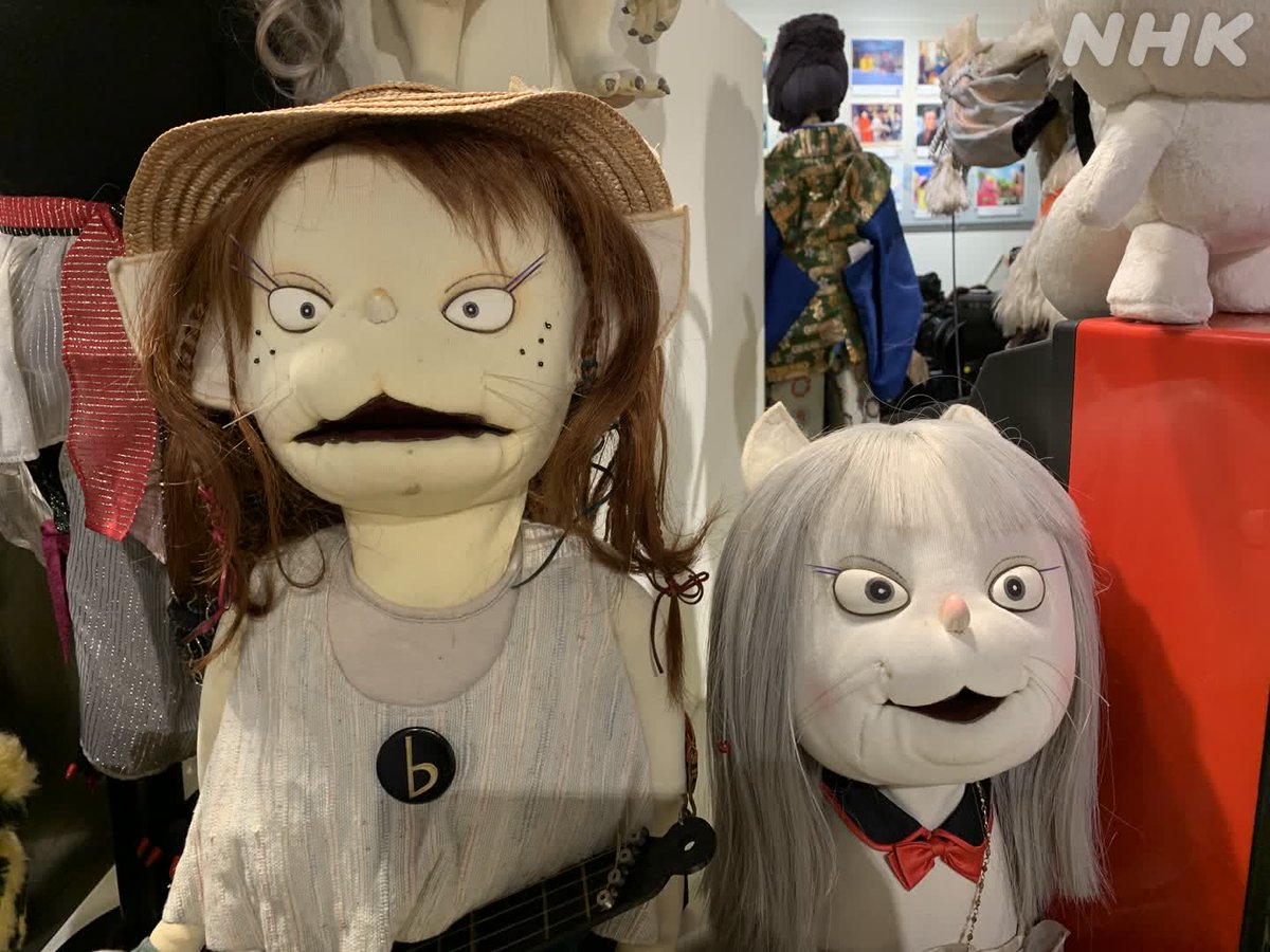 テレビ放送開始70年】 NHK放送博物館で開催中の企画展では 人形劇で