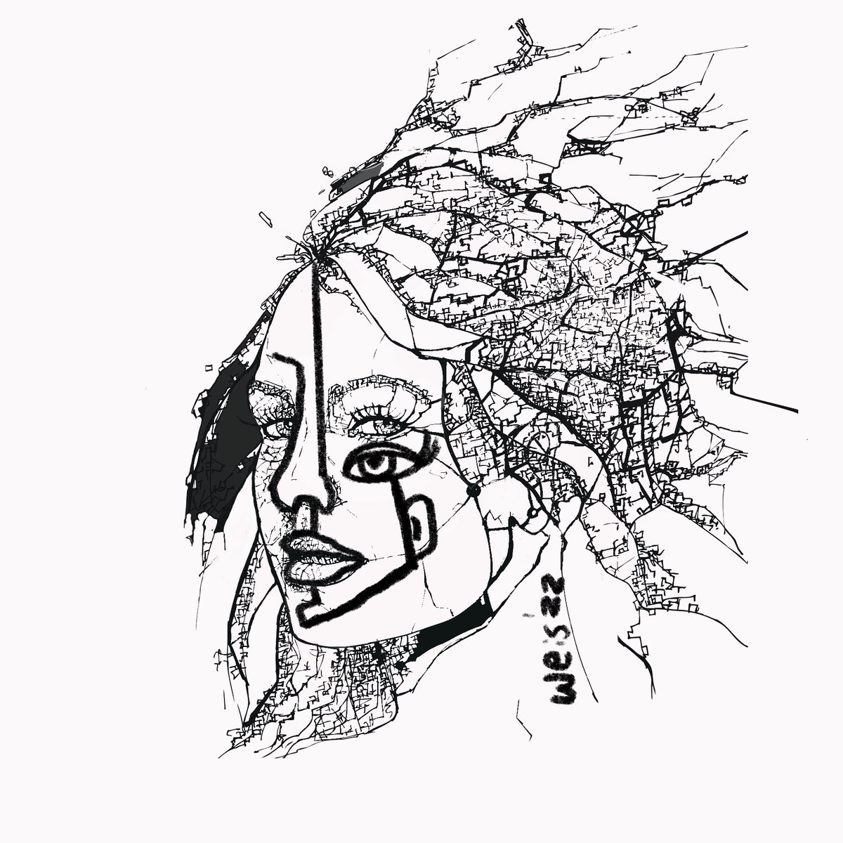 In our project we try to show how people from different fields can build something interesting together using art and Nft technology. Everyone can express himself. 
Thanks <a href="/GabrielJWeis/">Gabe Weis</a> for your art ❤️👩‍🎨
