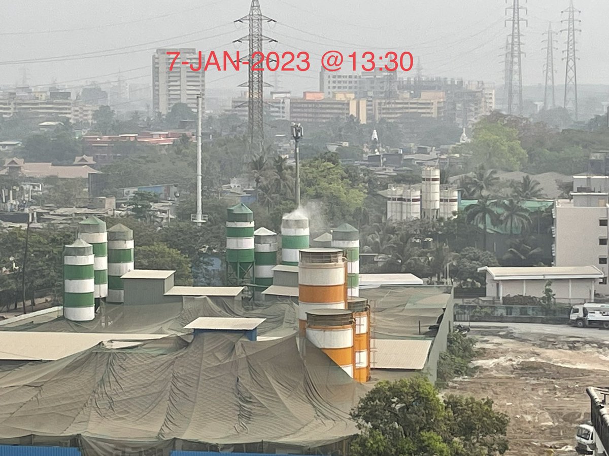 virajjs's tweet photo. Govandi RMC Plants Humble Contribution 🙏🏼 to Current AQI 332 🙏🏼

#RMCPlantsGovandi 
@CPCB_OFFICIAL @mpcb_official @MumbaiCF @ActNow_Mumbai https://t.co/h9wkK47FBn