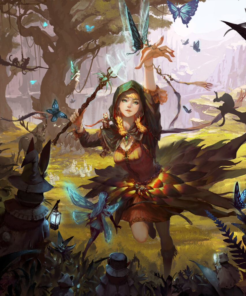 「The Art of Rui LiGallery and   」|IAMAGのイラスト