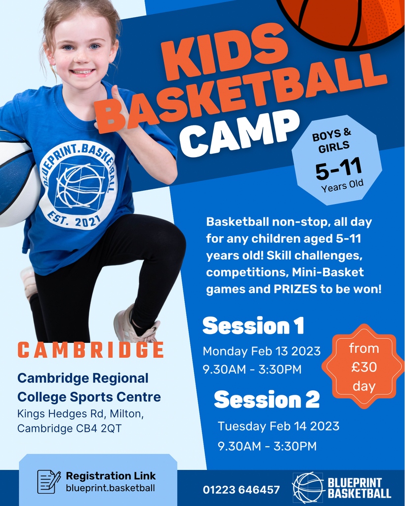 blueprintbbuk's tweet photo. HAPPY NEW YEAR! 🎉

We have opened bookings for our February Half Term Camp!

February 13-14 9:30-3:30
Cambridge Regional College

https://t.co/yw7iBz9EbT to book now! 🔵 https://t.co/qAncrsrsCP