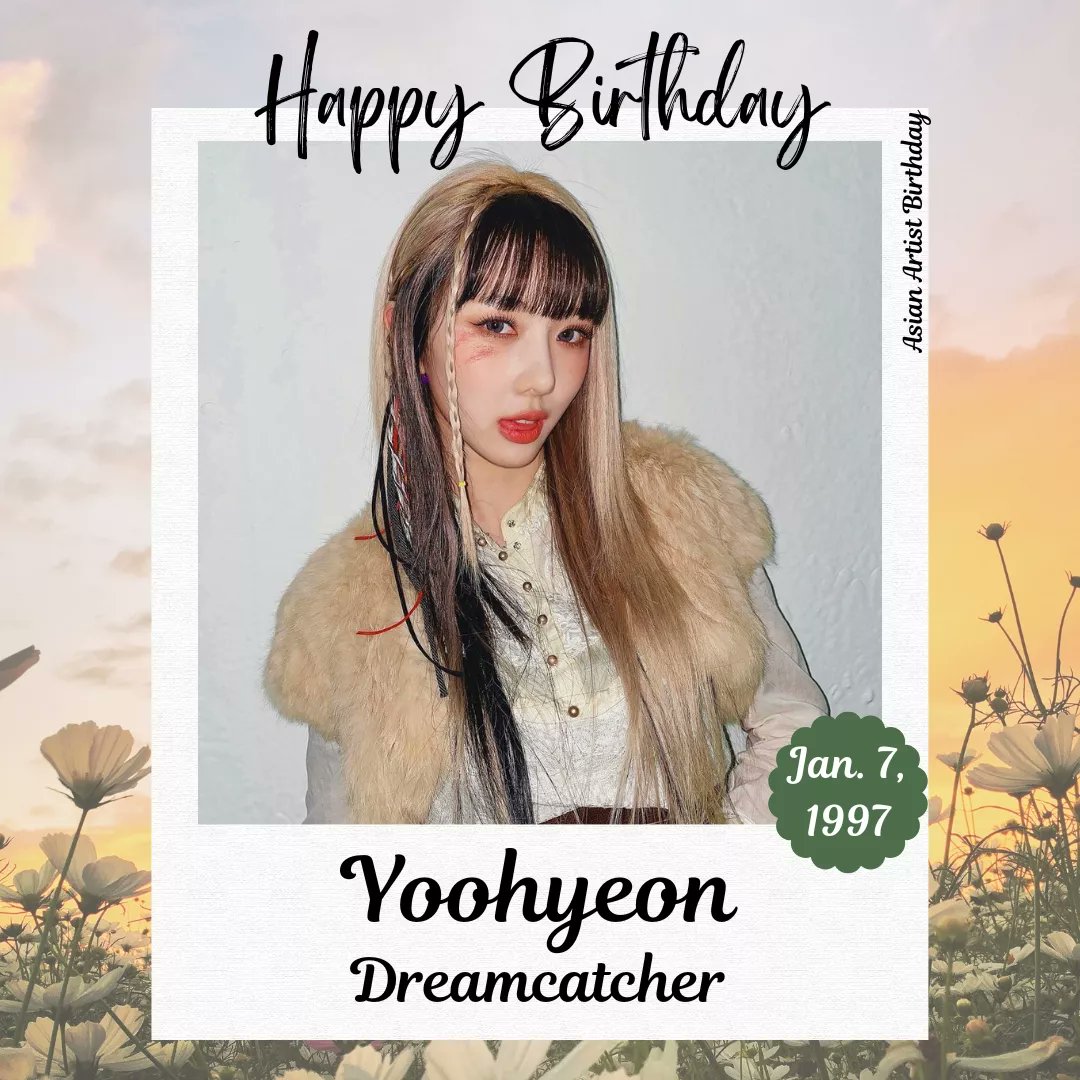 Asian_Birthday_'s tweet photo. Wish you all the best!!
Happy Birthday Kim Yoohyeon of DREAMCATCHER...
#HappyYoohyeonDay #yoohyeon #dreamcatcheryoohyeon
Happy Birthday Kim Jiwon/I.L of IRRIS...
#HappyILday #IL #irrisIL
Happy Birthday Kazuma Kawamura...
#HappyKazumaDay #kazumakawamura
#asianartistbirthday https://t.co/hzY598AdRY