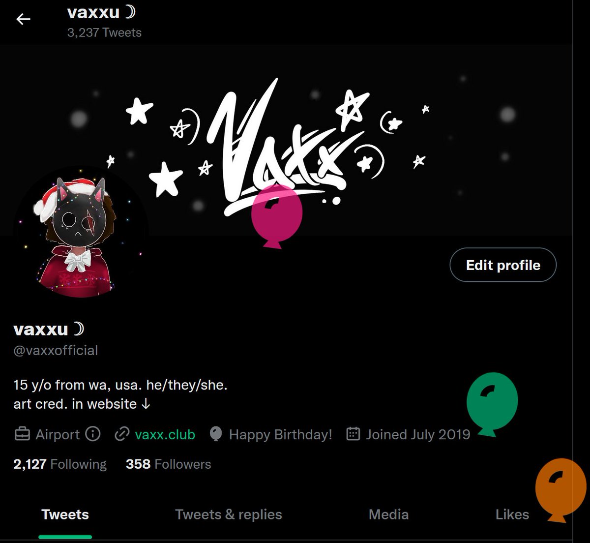 16 years old :')