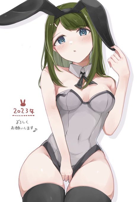 2023描き初め🐇 