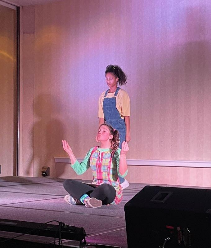 Troupe2001's tweet photo. Today our Troupe performed Junie B. Jones is NOT a Crook. Way to represent Troupe 2001. https://t.co/6mLg3Id9Pd