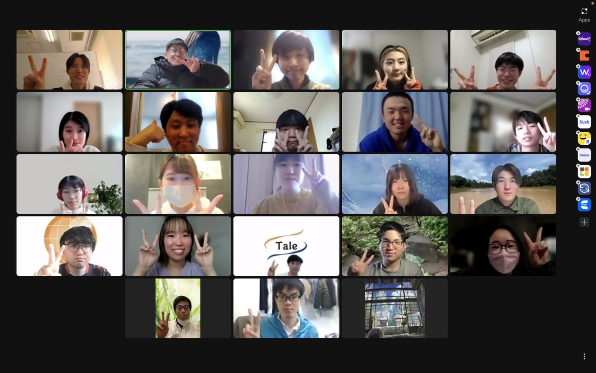 SocialClasstsi's tweet photo. 【1/7 Social Class定例会】
七草の日の本日
今年最初の定例会を行いました！
毎週土曜日12:00~14:00で活動をしています。

今日は「理想の学校の在り方」についてディスカッションを行いました☺️

#ナレッジ共有 
#七草の日 
#社会課題解決 https://t.co/4uJPULhMxt