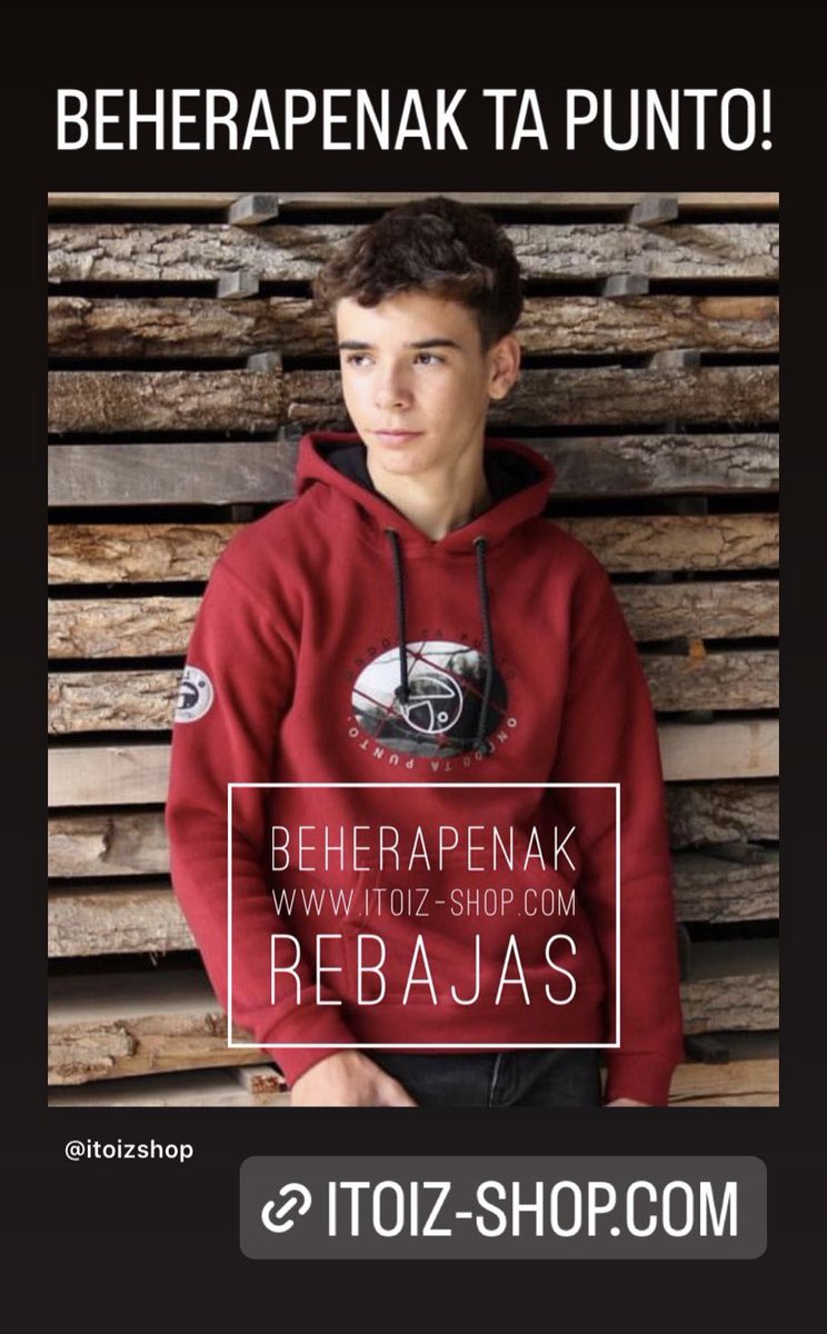 _Itoiz's tweet photo. .
BEHERAPENAK TA PUNTO! 
➡️ https://t.co/JpSz1Af0jl 
.
.
.
#Beherapenak #eskaintzak #Merkealdiak #Ofertas #Rebajas #Negua #Invierno #Bertokodendak #ComercioLocal #Portugalete #Bizkaia #euskalproduktuak #productolocal #OnddoTaPunto https://t.co/ae6F3BC1tD