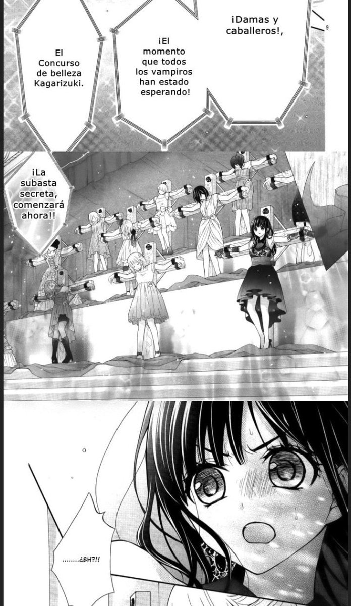 Luckysweett's tweet image. Que turbio.
Imagina despertar y encontrarte crucificado para ser subastado al mayor postor. 

#chocolatevampiremanga #manga #chocolatevampire