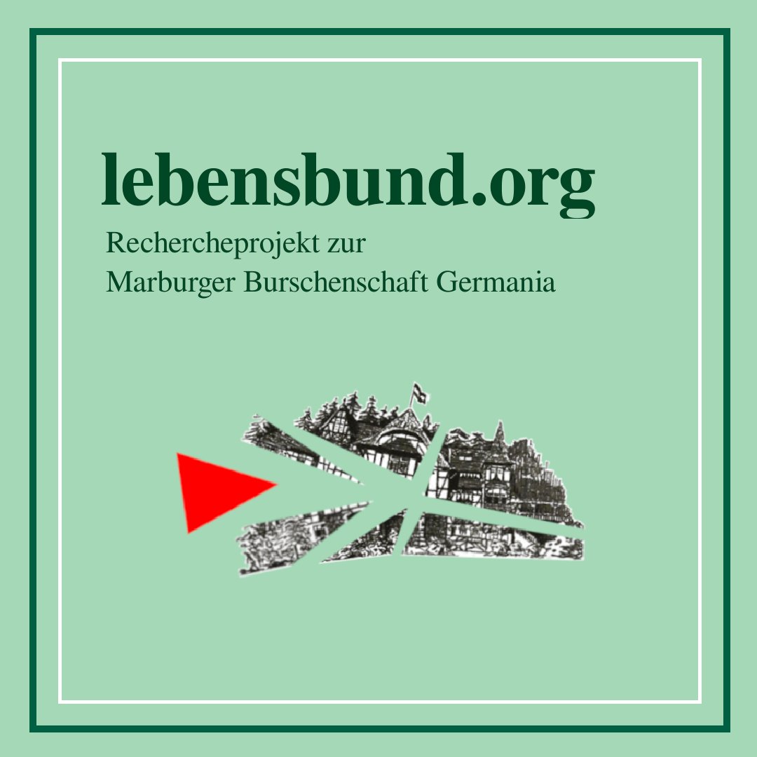 Ein umfangreiches Rechercheprojekt über die Marburger Burschenschaft Germania wurde unter lebensbund.org veröffentlicht! 

Mit Analyse, Veranstaltungen der letzten Jahrzehnte, Steckbriefe von alten Herren und Aktivitas, sowie einem Dossier über die Vereine.
