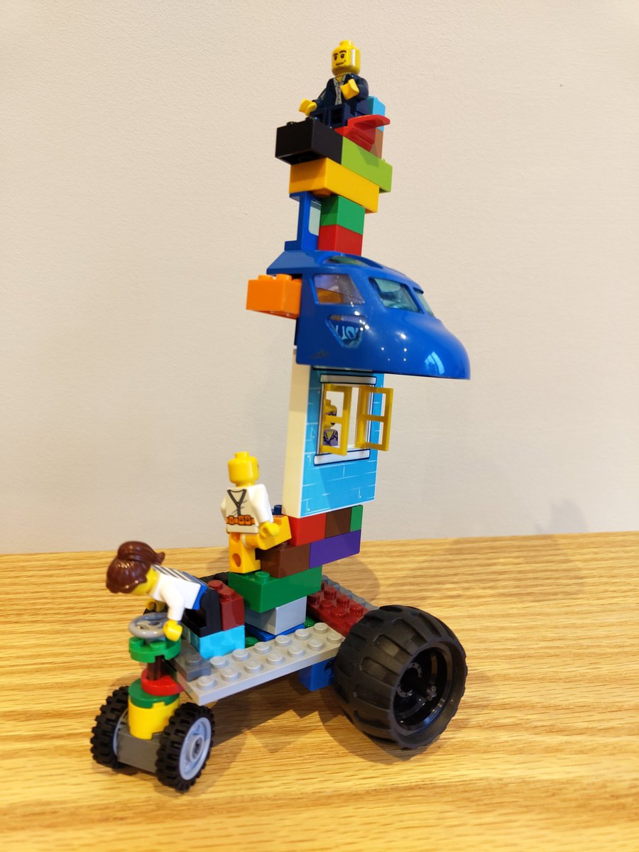 paulgriffiths's tweet photo. @LEGO_Group here is my eldest son's crazy vehicle #BuildLikeAMaster https://t.co/siGNehubal