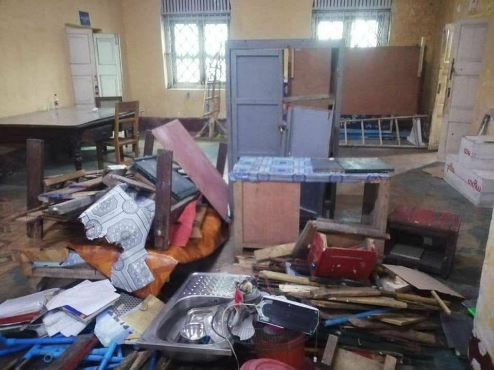 TTFR__Myanmar's tweet photo. SAC troops shot dead to WaiYanPhyo aka Maegyi, a political prisoner in Pathein prison, Irrawaddy division yesterday and 8 others got severely injured due to arbitrary shelling.  #LegalizationOfNUG #2023Jan7Coup #WhatsHappeningInMyanmar https://t.co/ivg9SUodpO