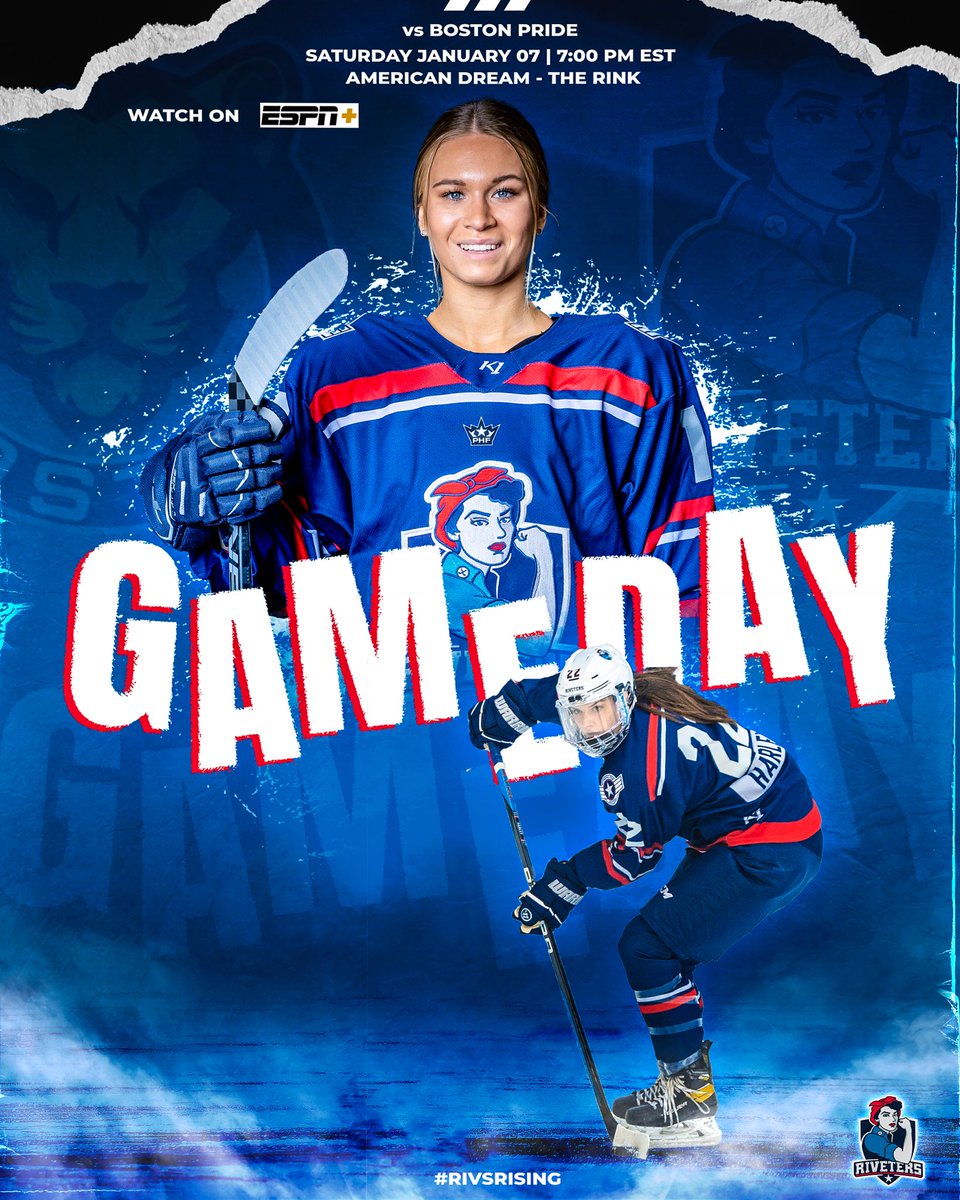 TODAY
First game in 2023!LET’S GOOO!! 🏒💪
vs <a href="/thebostonpride/">Boston Pride</a> <a href="/PHF/">PHF</a> 

📺 <a href="/espn/">ESPN</a> + l 7PM
📸 <a href="/mdphotoandink/">MDphotoandink</a>