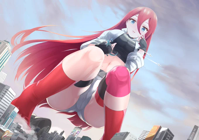 T-5000Commission done by #girlsfrontline #少女前線 #巨大娘 #giantess #소녀전선 #ドルフロ 