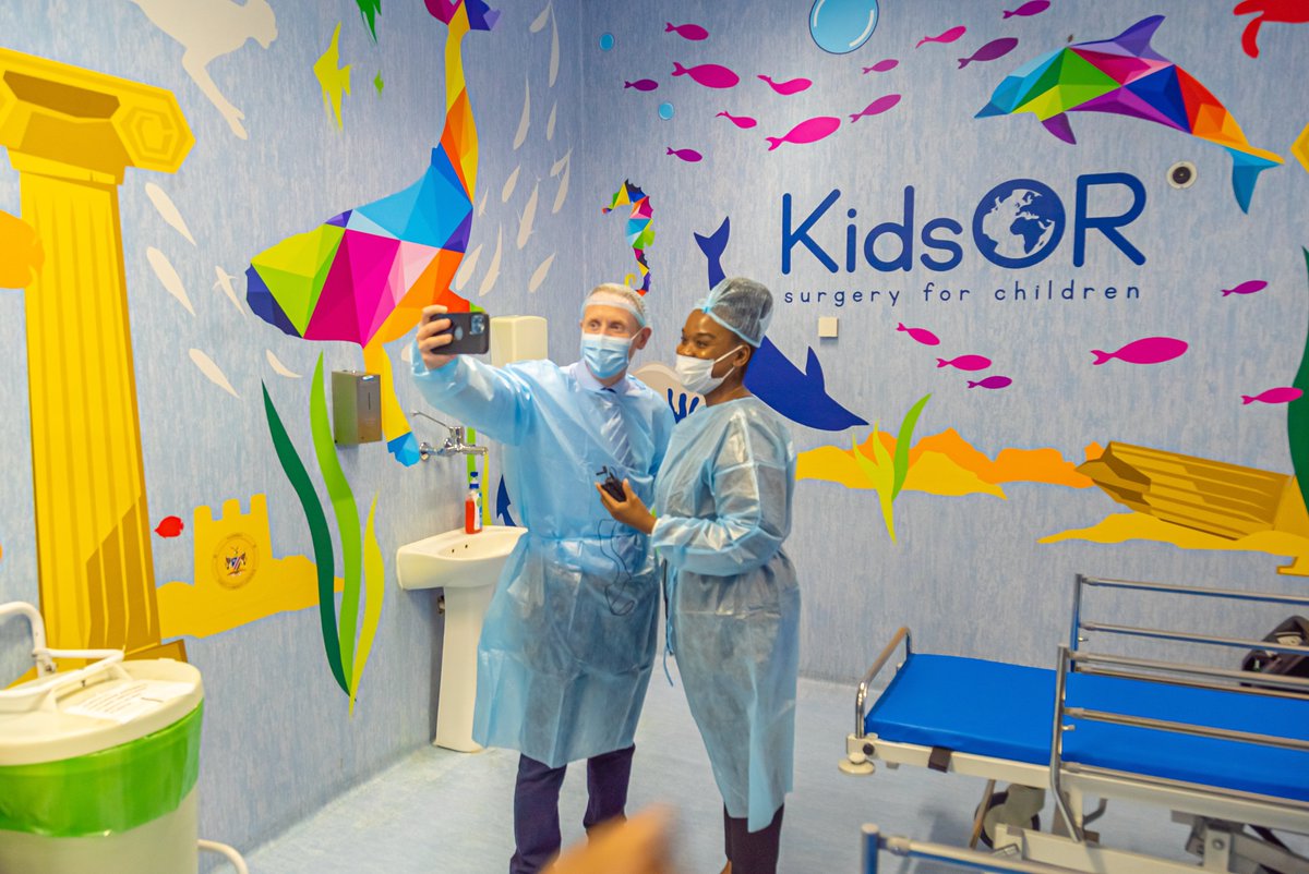 KidsOperating's tweet photo. Opening Namibia's first dedicated paediatric Operating Room. 🇳🇦

What a feeling. 🤩 https://t.co/628Xmx0NiV