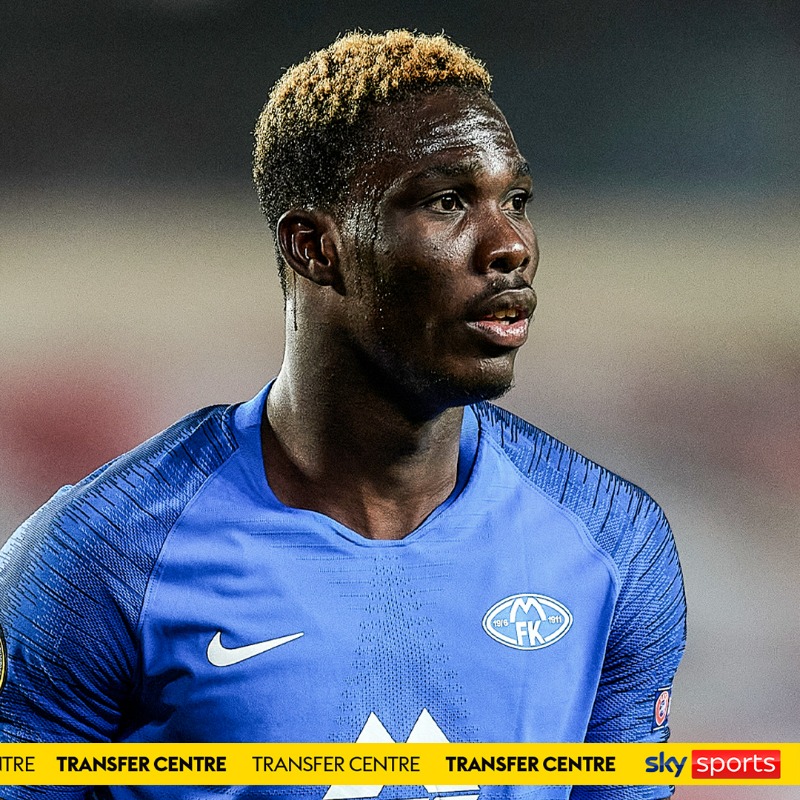 SkySportsNews's tweet photo. BREAKING! Chelsea have completed the signing of David Datro Fofana from Norwegian champions Molde on a deal until 2029 with an option to extend for a further year.