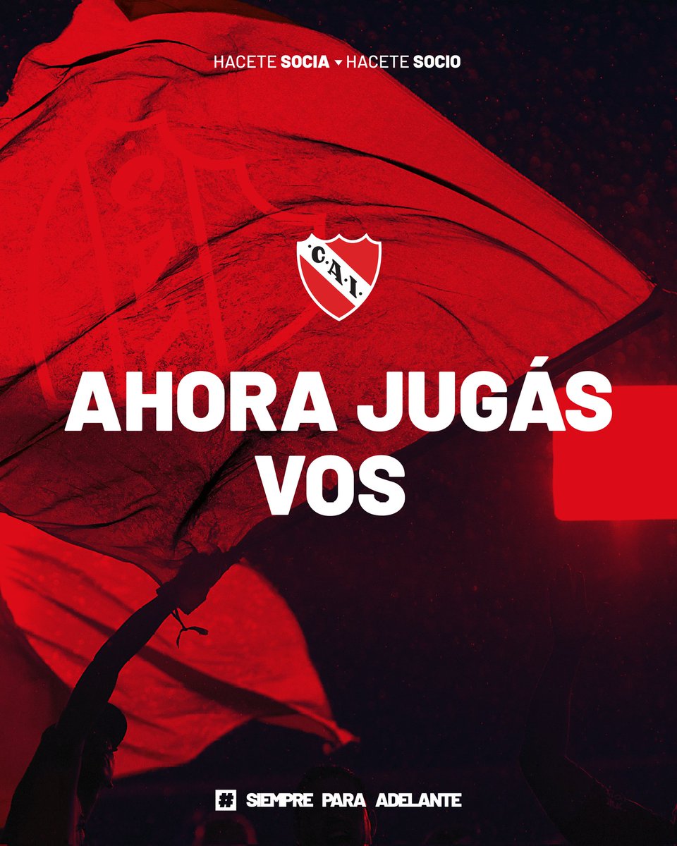 Desde el 7 hasta el 27 de enero podés aprovechar los beneficios de la Campaña de Socios y Socias. A continuación todos los detalles.

➡️ asociatealrojo.com

#TodoRojo 🔴