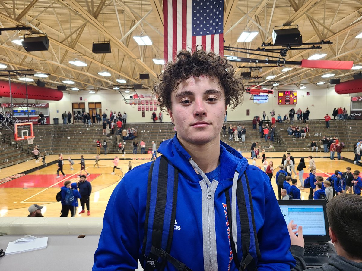 KyleNeddenriep's tweet photo. On a night when Jack Benter set Brownstown Central's all-time scoring record, it was the visiting team - undefeated, 3-point shooting Jennings County - that stole the spotlight. Story: https://t.co/8m52Uny9Iz https://t.co/eQ0wMU2llE