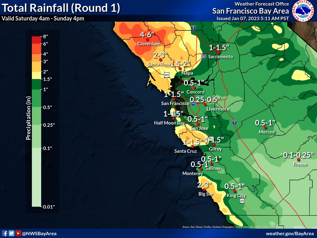 NWS Bay Area 🌉 tweet media