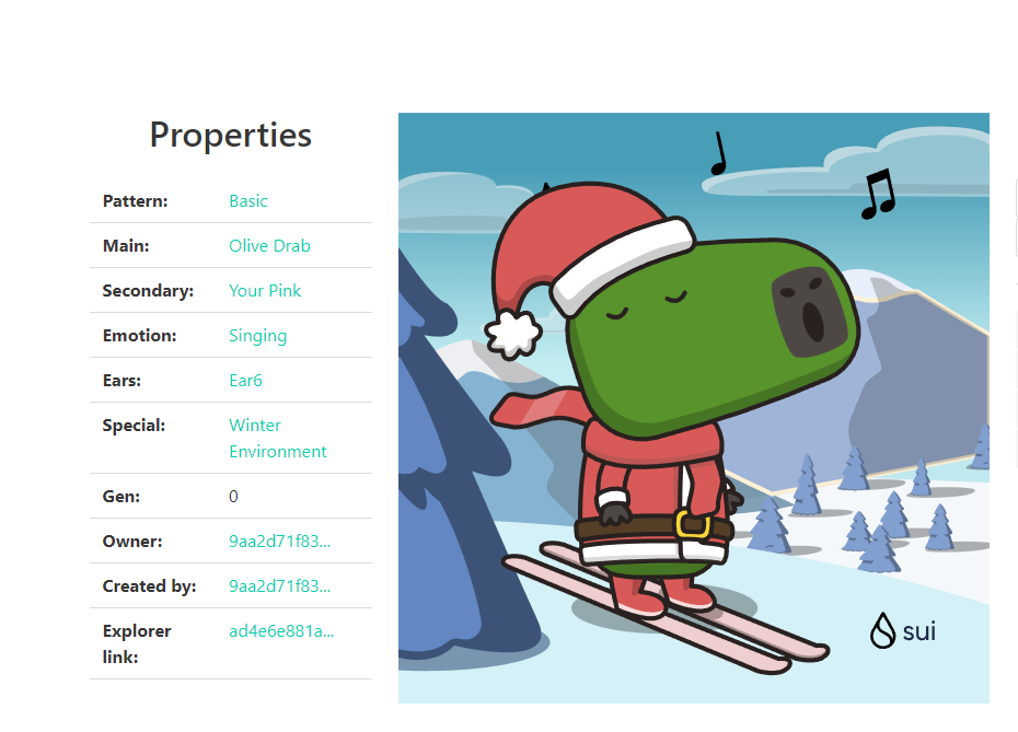 🎁 I just unboxed my Sui Holiday Capy! ❄️
he is in the snow outside his house to passers-by question mark, people wish him a merry Christmas, he is very happy! #CapyHolidays <a href="/SuiNetwork/">Sui</a>
