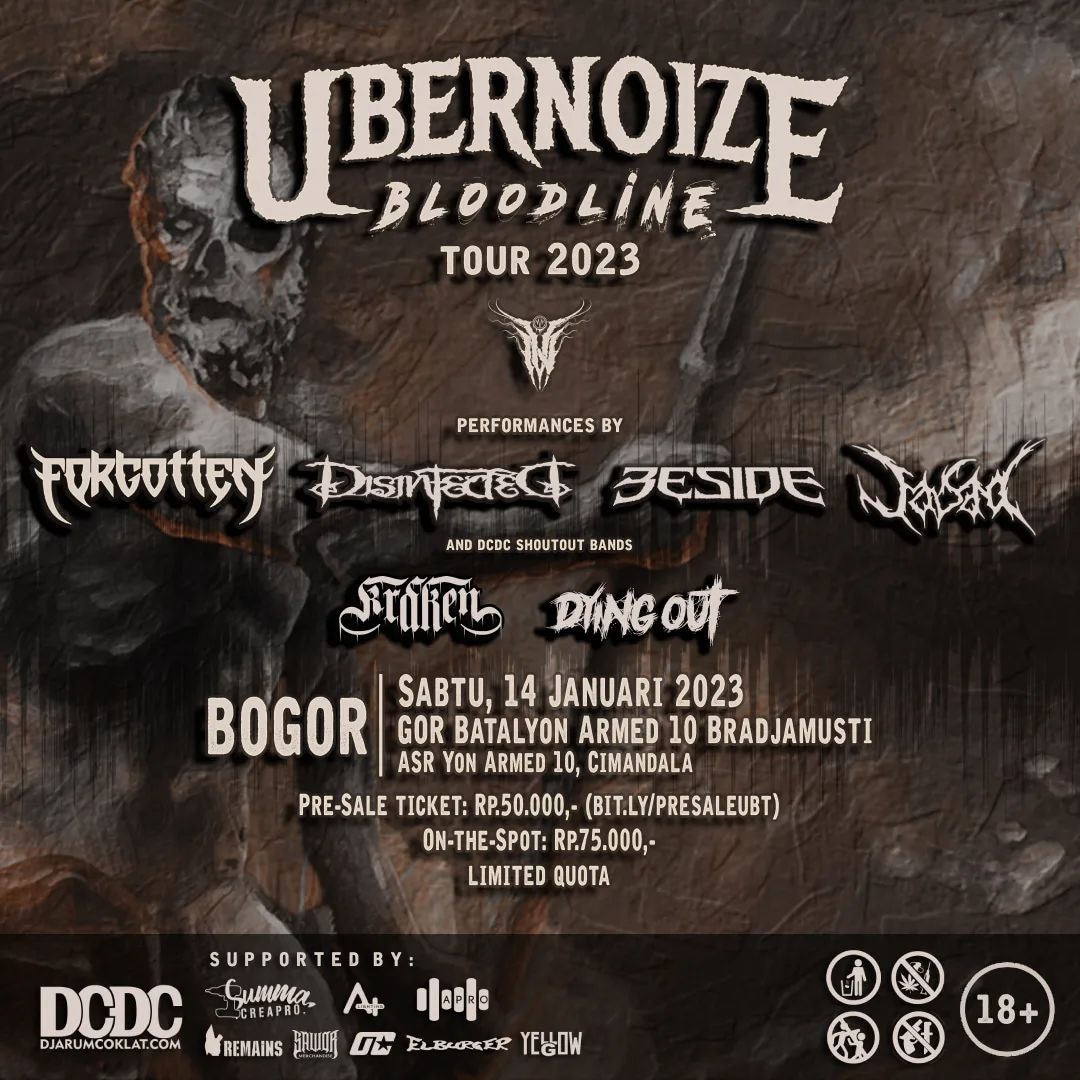 GET THE TICKET, BOGOR WE'RE COMING ! Clik here linktr.ee/ubernoize.offi…