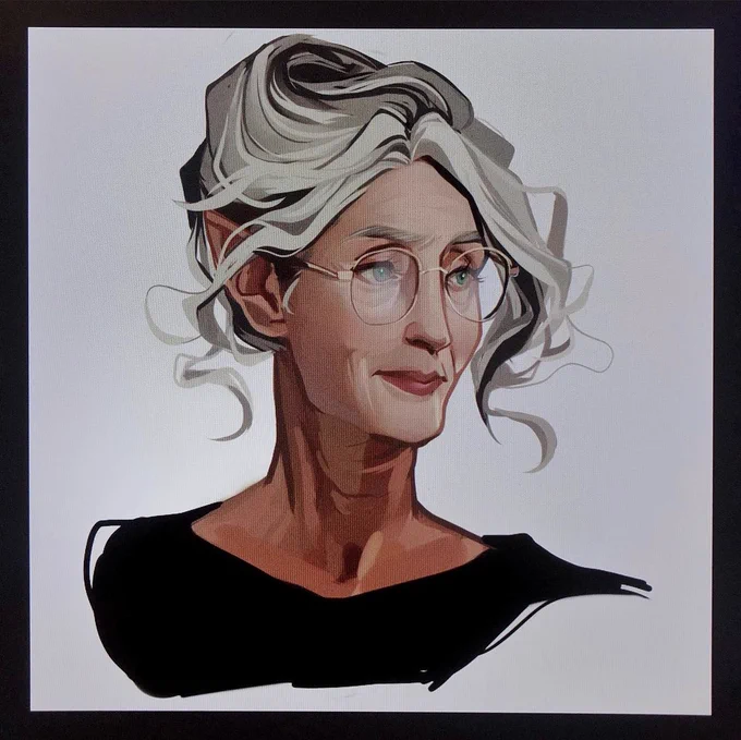 self promo time because this blew up!! i'm a self taught digital artist who loves to draw and design female characters and paint hair  if you like that sort of thing i guesss!!!!!! aa 