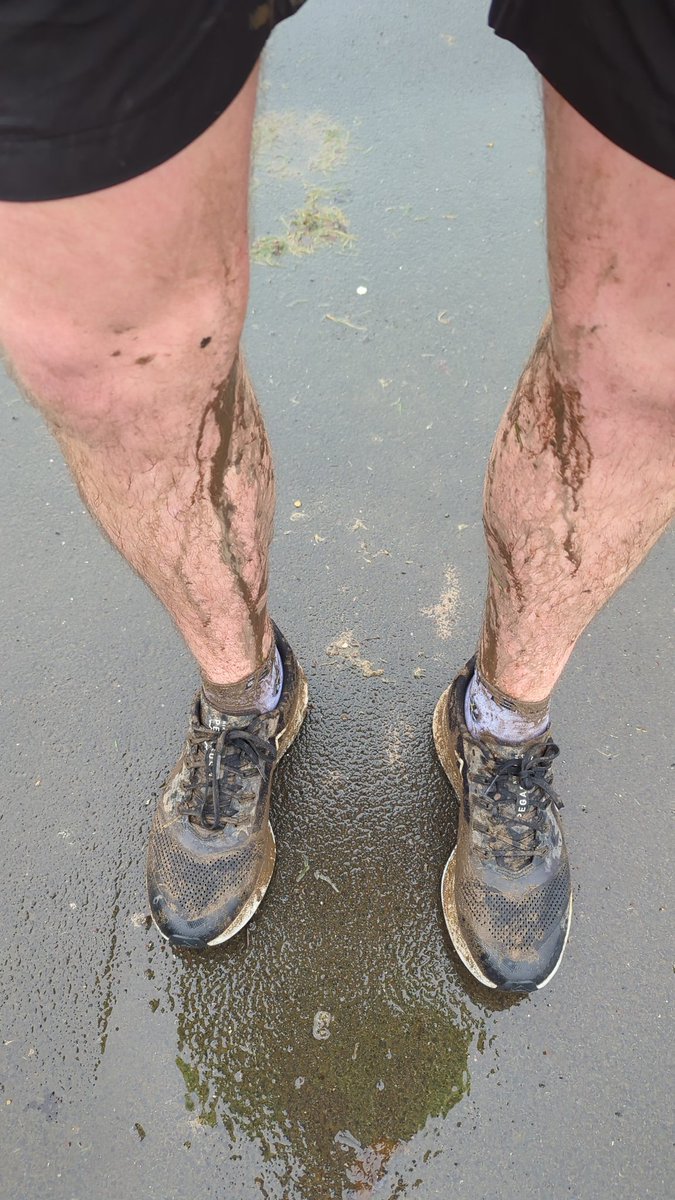 Back on my home patch for the weekend. Nice to take in a wet and muddy Parkrun this morning.