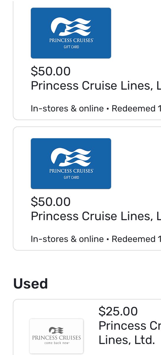 Tampabrat22's tweet image. #fetchhappy I use my points for cruise gift cards. Would love to see Carnival and Disney cruise lines as an option to redeem pts with. 🚢