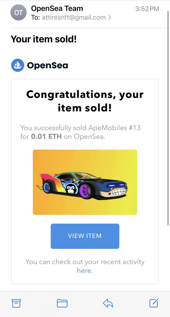 AdmirableNews's tweet photo. 🙌Apemobiles 10,000 luxury car nfts just sold #13 on Opensea! 

Limited time free to mint👇
👉https://t.co/oYfy2Xedhs 

3333/10000 car nfts have an ape logo Treasure Hunt Now! 

#nft #nfts #minting #openseanft #nftcollection #openseanft #newnft #nftcollection https://t.co/JDnN2yJEk6