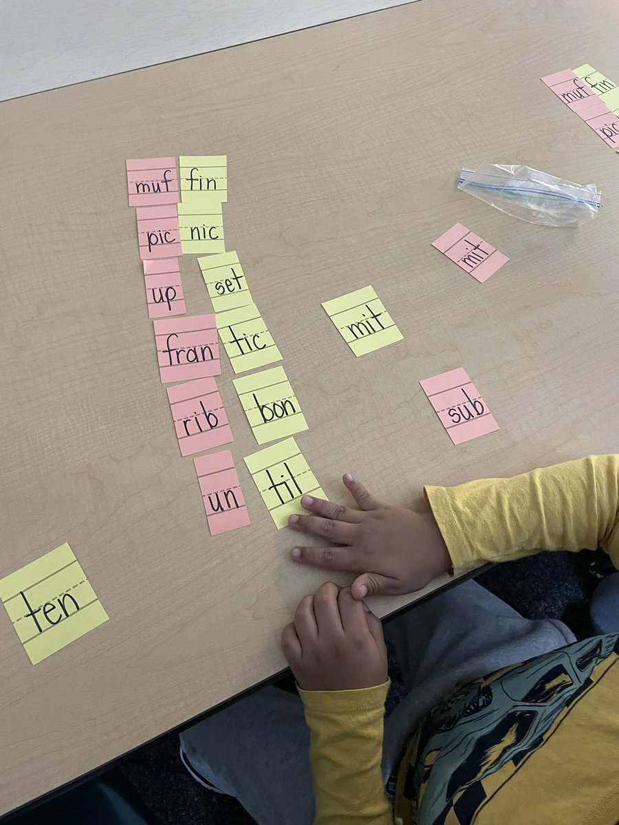 readingyoder's tweet photo. @ThurmontPrimary 1st gr Ss manipulate closed syllables to build multisyllabic words in SPARK. @MBaiseyFCPS #TPSTakeOff @FCPSMrsHalvis https://t.co/0YlnLfi5oa