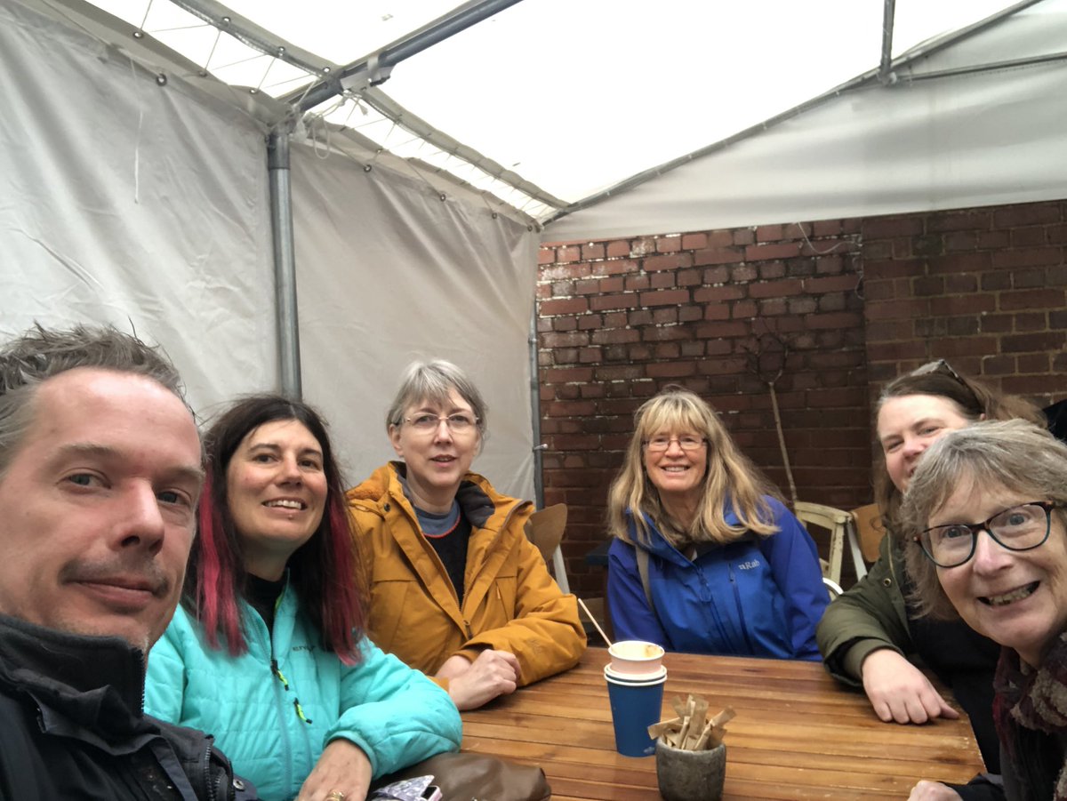 MatthewVizard's tweet photo. With County Cllr Carol Whitton for post #labourdoorstep coffee in #MagdalenRoad with local @exeterlabour women volunteers. The sun emerged &amp; there were lots of warm conversations with residents in #StLeonards this morning. https://t.co/mtN3YJP4ko